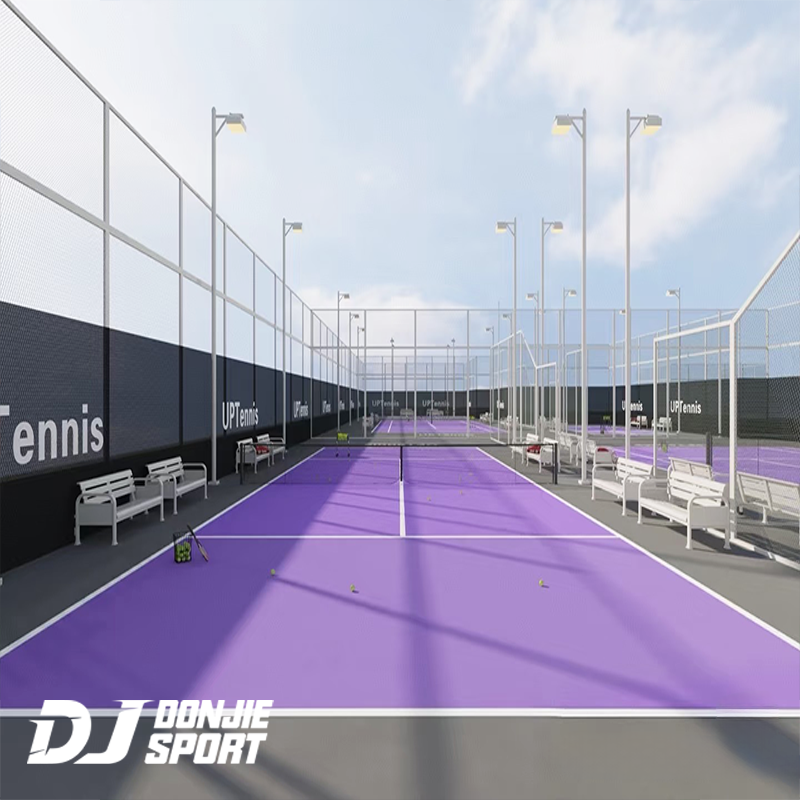 outdoor pickleball court flooring