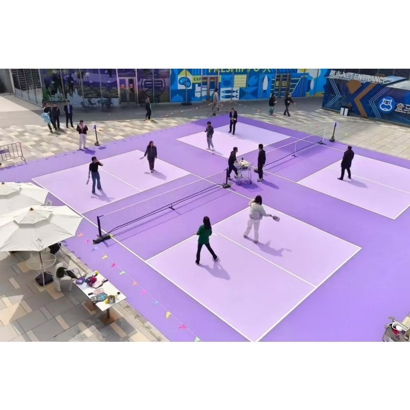 pickleball court flooring